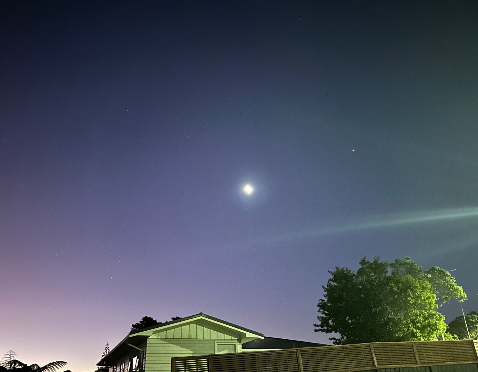  Jupiter in the night's sky over New Zealand, Dec 22